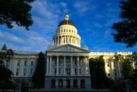 A photo of California's Capitol building in Sacramento.