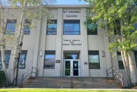 A photo of the exterior of Montana's Department of Health and Human Services.